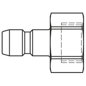 Immagine di Premium Quick Coupling with German Industrial Profile, Series 51 51SFIW13SXN