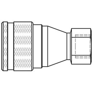 Immagine di Raccordo rapido con profilo ISO 7241-1 Serie B, Serie 70 71KBIW10MPX