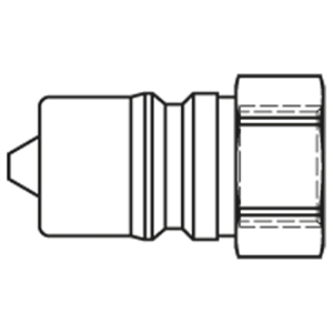 Immagine di Raccordo rapido con profilo ISO 7241-1 Serie B, Serie 70 71SBIW10MPX