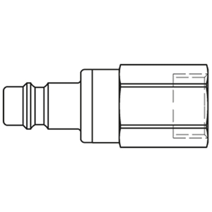 Immagine di Raccordo rapido di alta qualità con profilo europeo, Serie 25 25SBIM14MPX