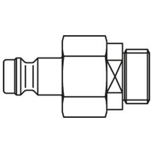 Immagine di Raccordo rapido per tecnologia medica, Serie MD MD-M52-2MB