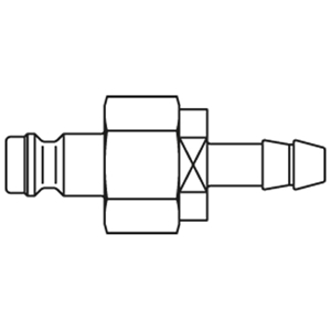 Immagine di Raccordo rapido per tecnologia medica, Serie MD MD-M52-M4HB