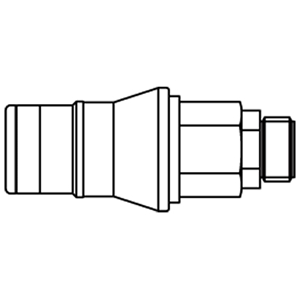 Immagine di Raccordo rapido per tecnologia medica, Serie MD MD-M51-2MB-K0