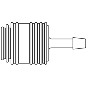 Immagine di Mini Quick Coupling for Medical Technology, Series NP NP-M33-M3HB