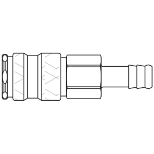 Immagine di Raccordo rapido codificato di alta qualità, Serie 25 25KATF06BPX8