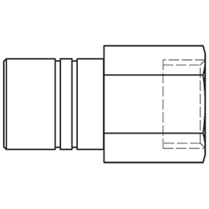 Immagine di Quick Coupling with Parker own Profile, Series 93 93KFIW21SVN