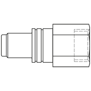 Immagine di Quick Coupling with Parker own Profile, Series 93 93SFIW21SXN