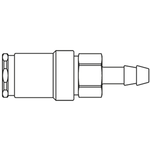 Immagine di Raccordo rapido con profilo ISO 6150 C, Serie 303 303KBTF04EVX