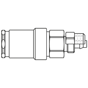 Immagine di Raccordo rapido con profilo ISO 6150 C, Serie 303 303KBKO06EVX