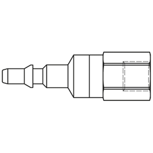 Immagine di Raccordo rapido con profilo ISO 6150 C, Serie 303 303SBIW10EVX