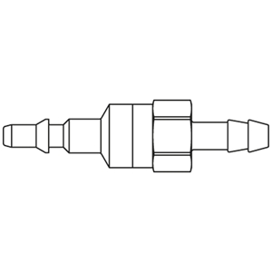 Immagine di Raccordo rapido con profilo ISO 6150 C, Serie 303 303SBTF04EVX