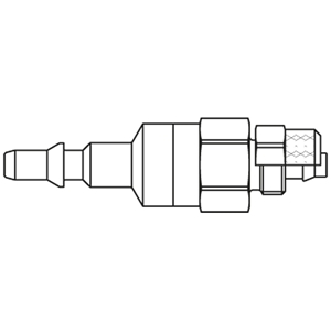 Immagine di Raccordo rapido con profilo ISO 6150 C, Serie 303 303SBKO06EVX