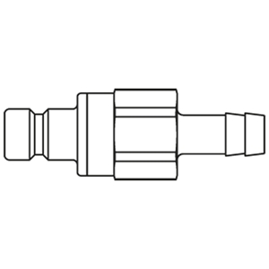 Immagine di Raccordo rapido di alta qualità con profilo industriale tedesco, Serie 57 57SBTF16MPN