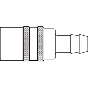 Immagine di Raccordo rapido con profilo internazionale, Serie 86/87/88 86KBTF06MVX