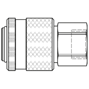 Immagine di Raccordo rapido con profilo ISO 6150 B, Serie 30 30KAIW13SPX