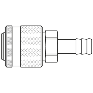 Immagine di Raccordo rapido con profilo ISO 6150 B, Serie 30 30KATF06SPX