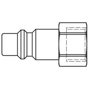 Immagine di Raccordo rapido con profilo ISO 6150 B, Serie 30 30SFIW13SXN