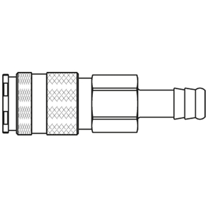 Immagine di Raccordo rapido con profilo Atlas Copco, Serie 33 33KATF06SPN