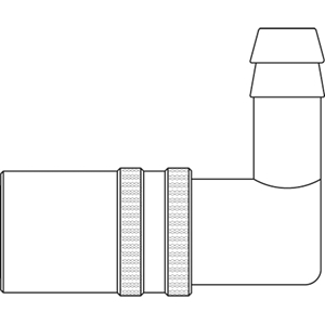 Immagine di Raccordo rapido con profilo Frenchmatic I, Serie 6006/6009/6012/6016 6006KBTR08MVN