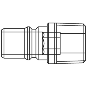 Immagine di Raccordo rapido con profilo Frenchmatic I, Serie 6006/6009/6012/6016 6012SFAK21MXN