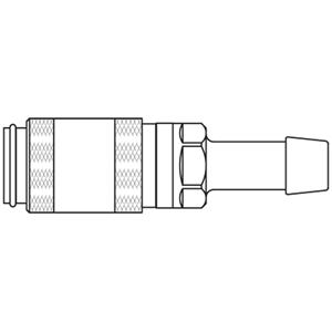 Immagine di Raccordo rapido con profilo internazionale, Serie 20 20KBTF04MEN