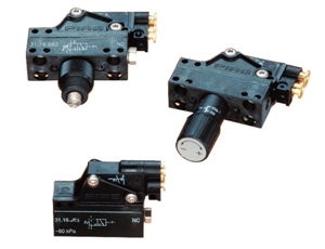 Immagine di Vacuum switch, pneumatic, adjustable with screw (NC)